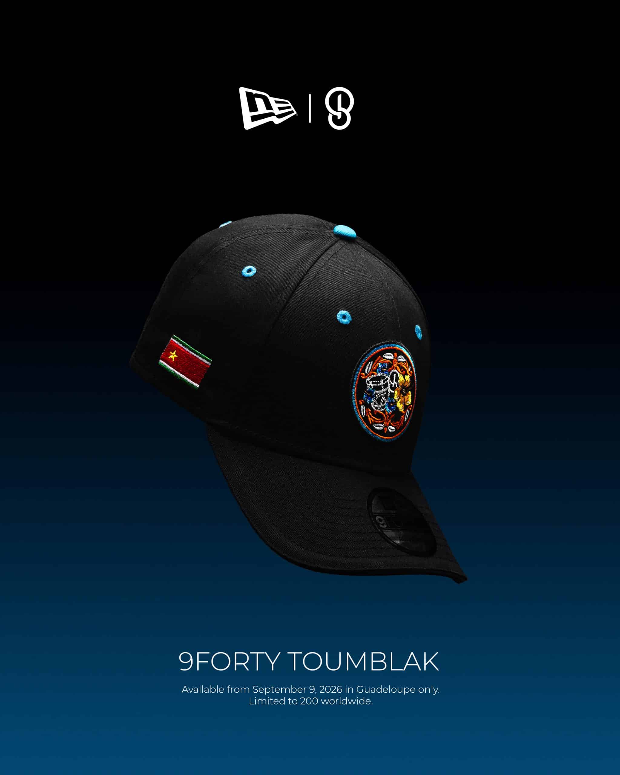 New Era x Bisso « Toumblak » : une 9FORTY aux couleurs de la Guadeloupe