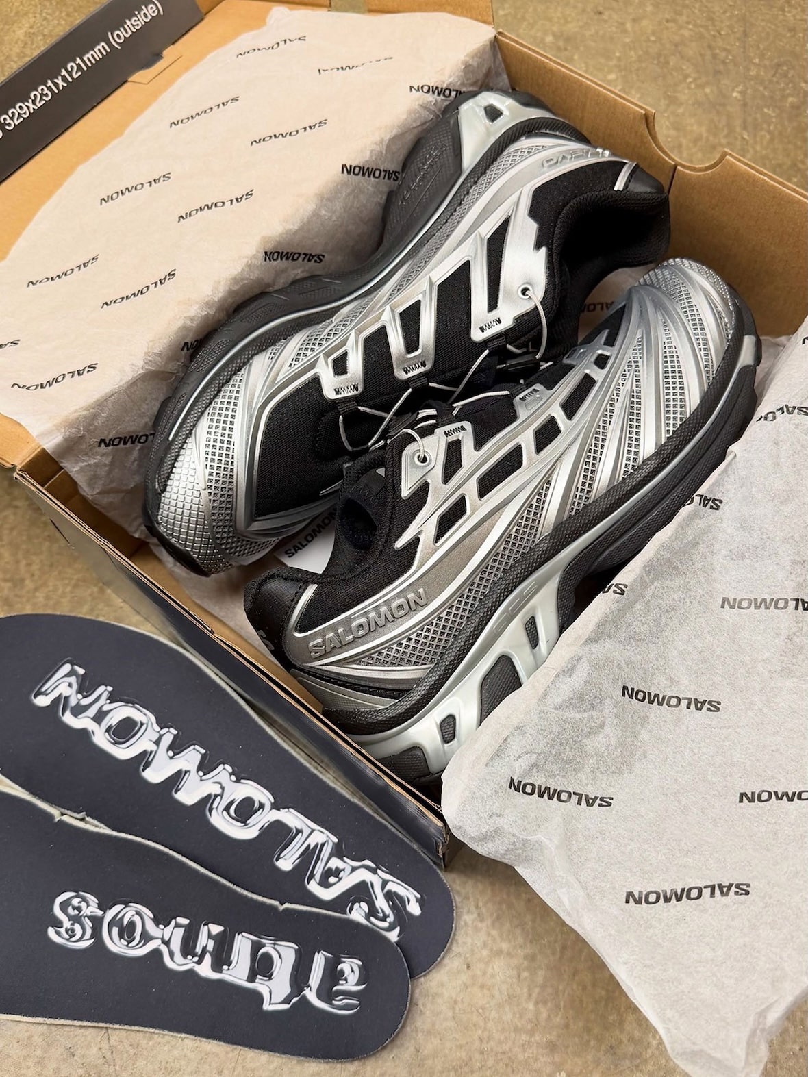 atmos x Salomon XT-EVO : une sneaker argentée attendue à atmoscon 2026