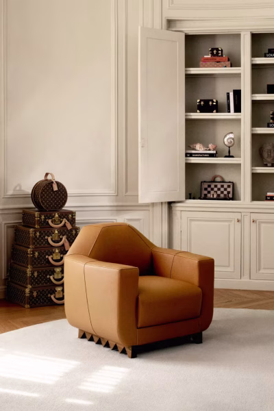 Louis Vuitton réinterprète le fauteuil Kubic de Pierre Legrain pour Paris Design Week 2026, photo 1