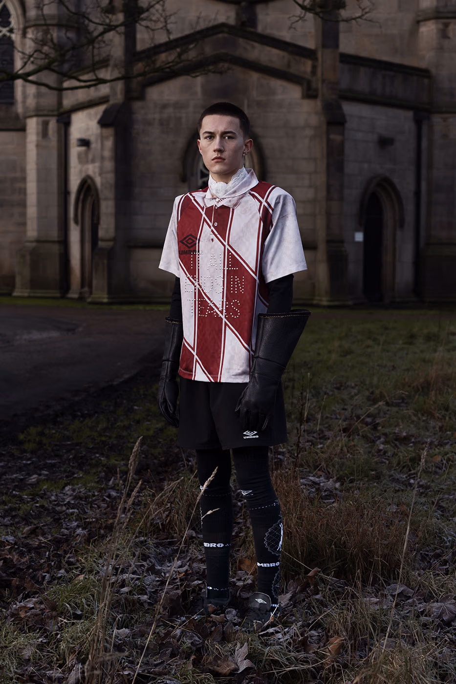 Slam jam umbro cottagecore football fw26 capsule release info 001