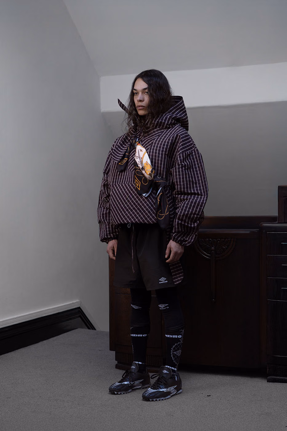 Slam jam umbro cottagecore football fw26 capsule release info 010