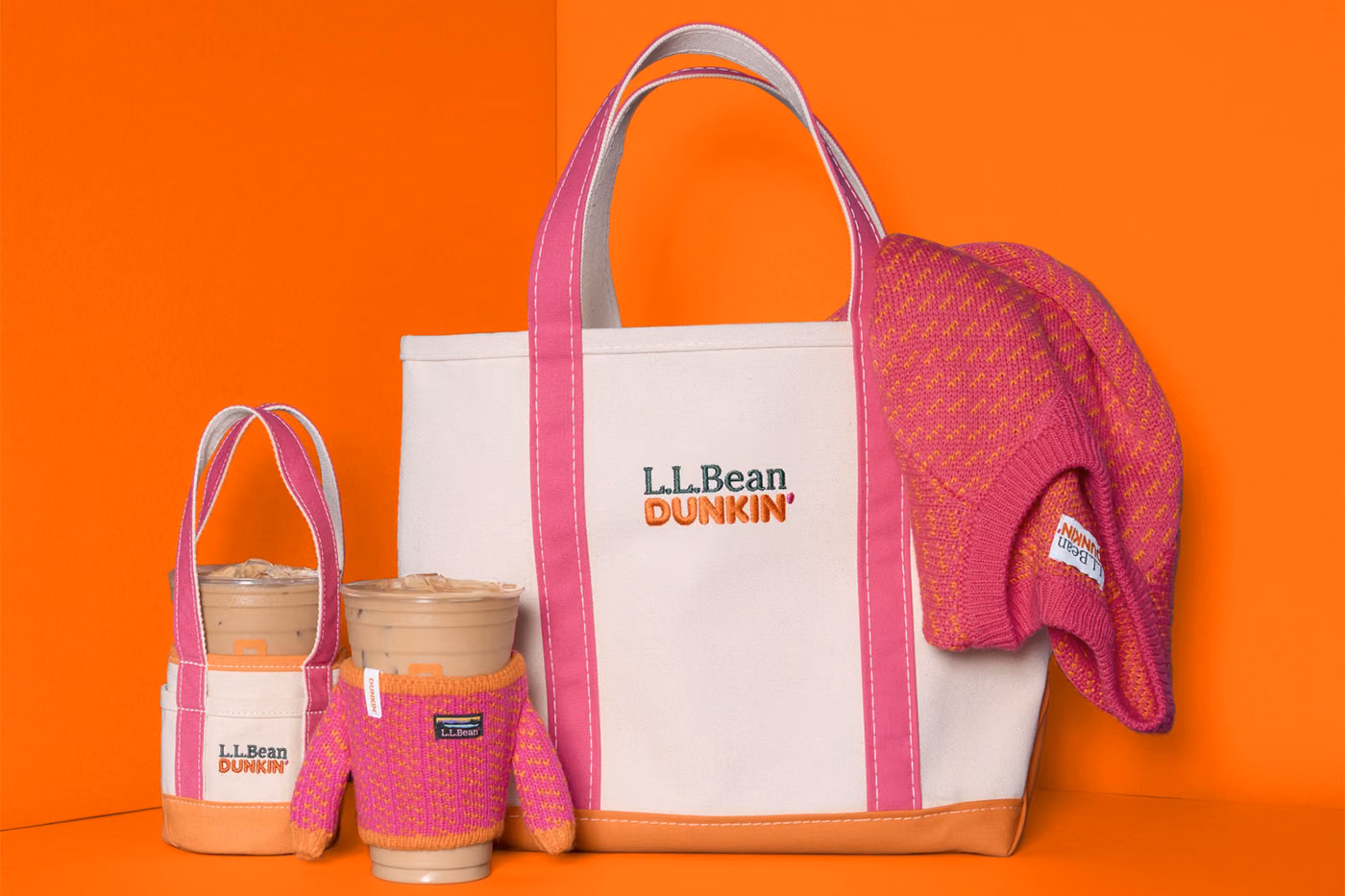 L.L.Bean x Dunkin’ : le pull Birdseye et le Boat and Tote s’offrent une touche café