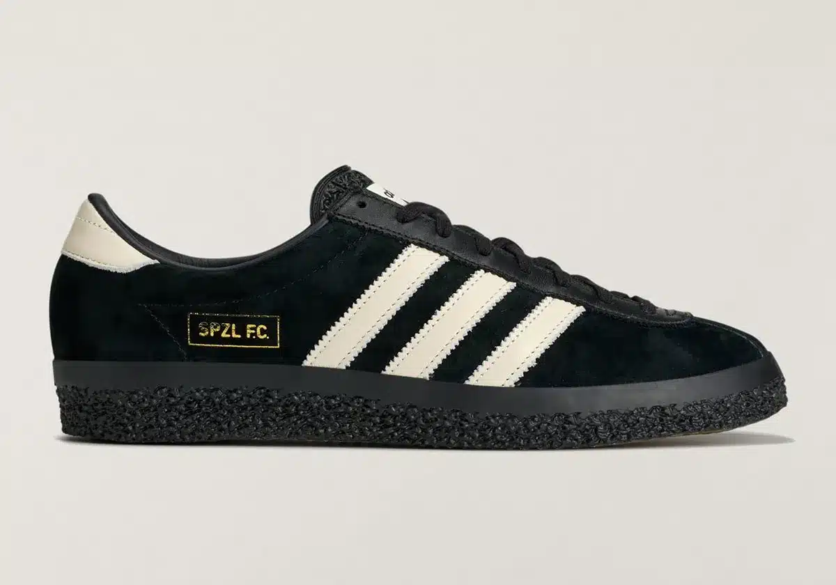 adidas Gazelle SPZL FC « Black/White » : l’icône des terraces fait son retour en septembre