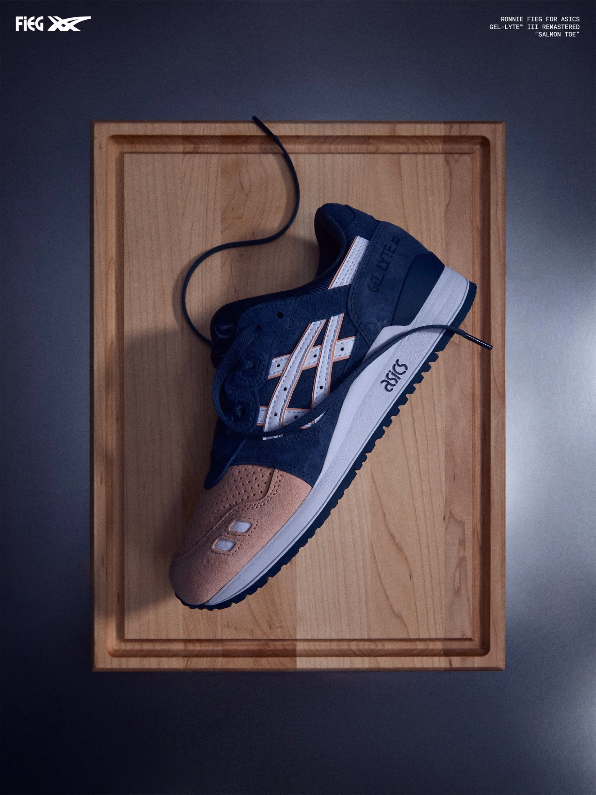 KITH x ASICS GEL-LYTE III « SALMON TOE » : RONNIE FIEG RESSUSCITE UNE SNEAKER CULTE POUR LES 15 ANS DE KITH