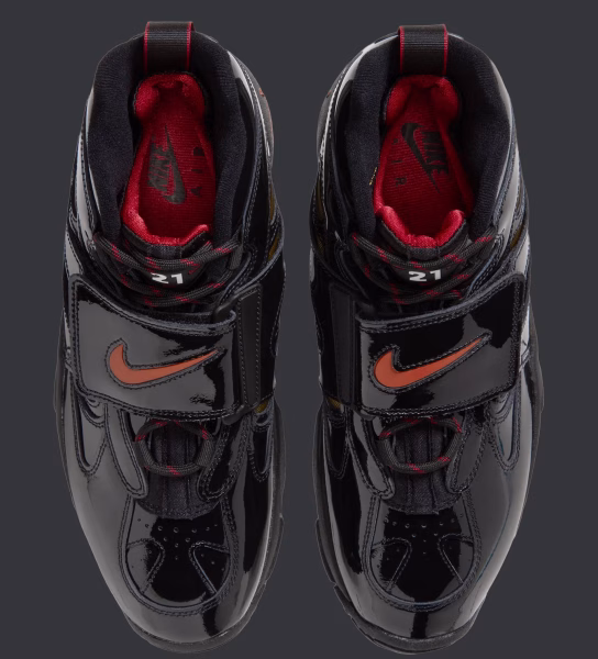 Nike Air DT 2 « Patent Black » : Deion Sanders retrouve l’éclat de l’ère Prime Time, photo 2