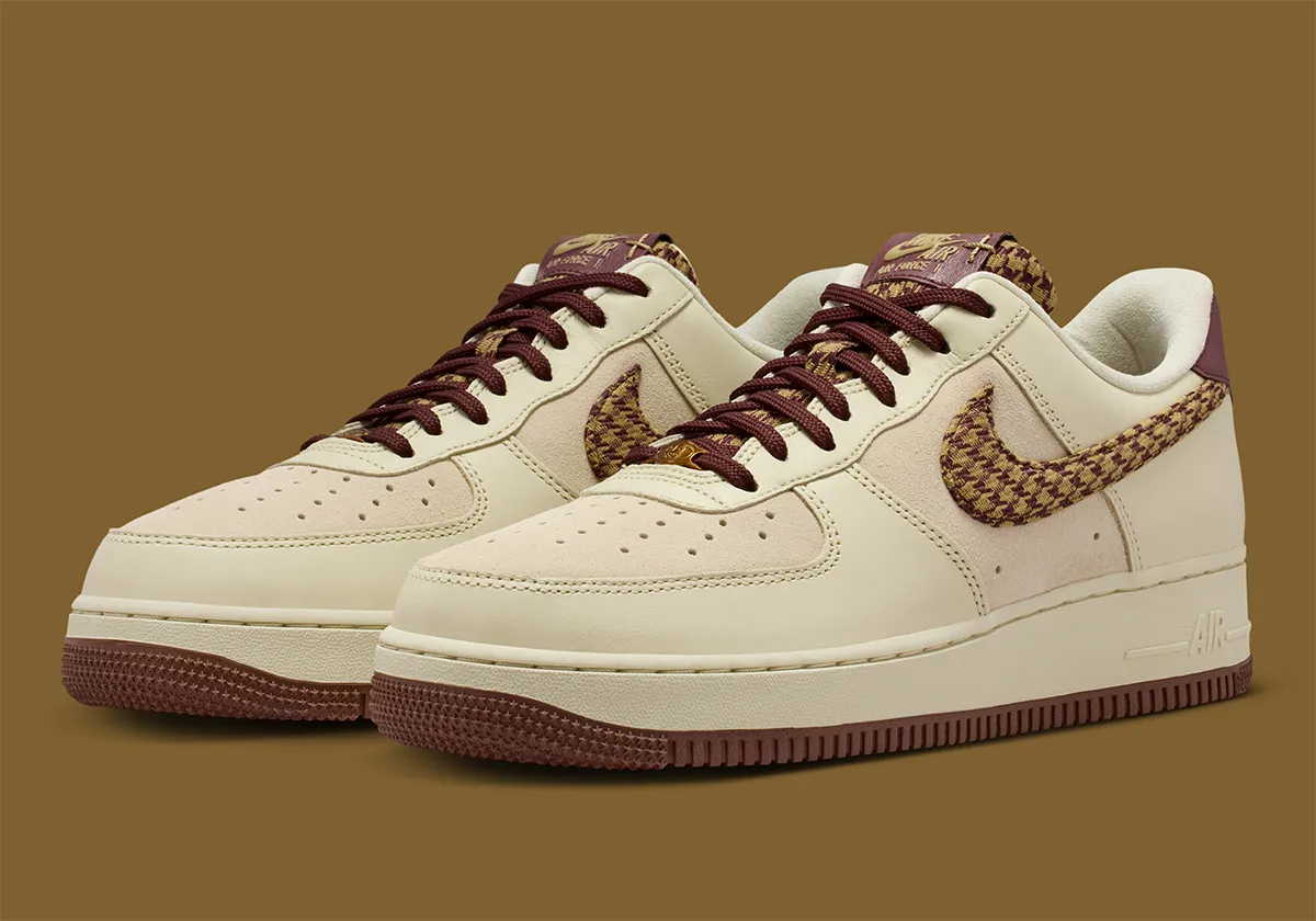 Nike Air Force 1 Low « Houndstooth » : le pied-de-poule habille l’icône pour Fall/Winter 2026