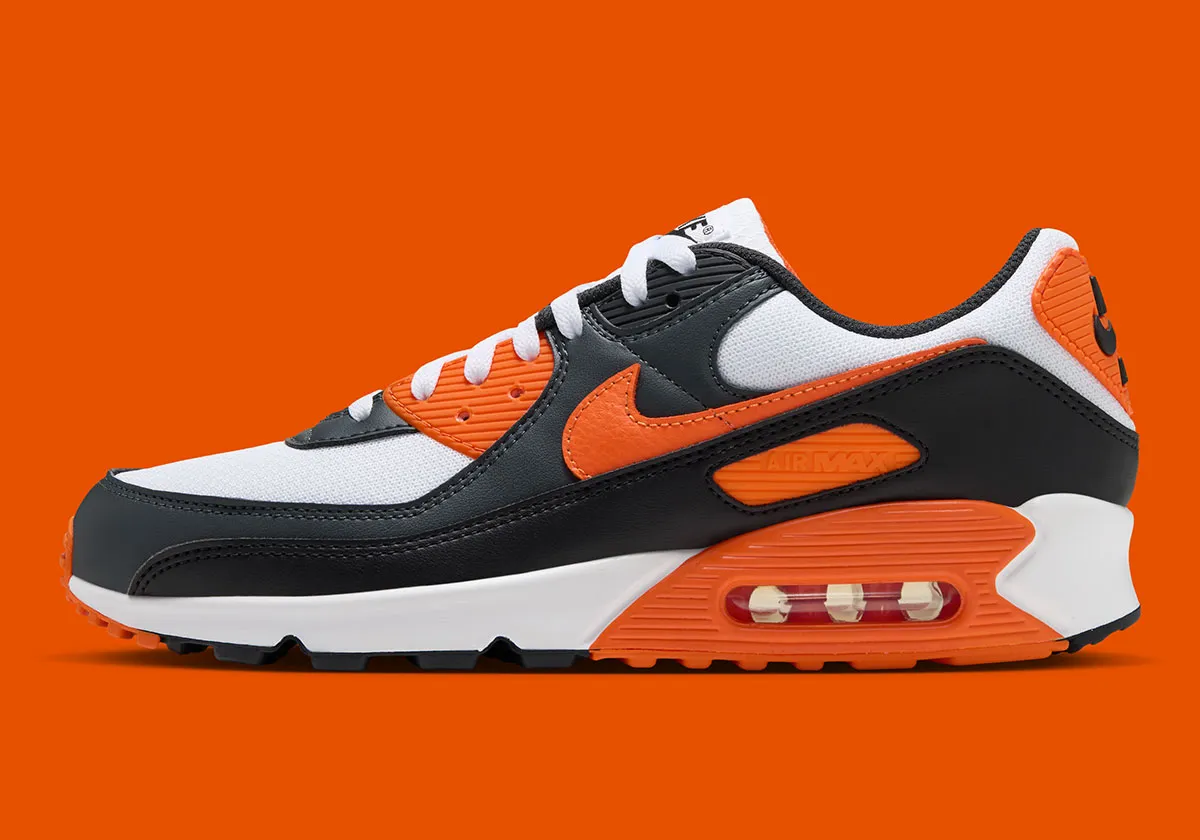 Nike Air Max 90 « Safety Orange » : un coloris parfait pour Halloween sans tomber dans le déguisement