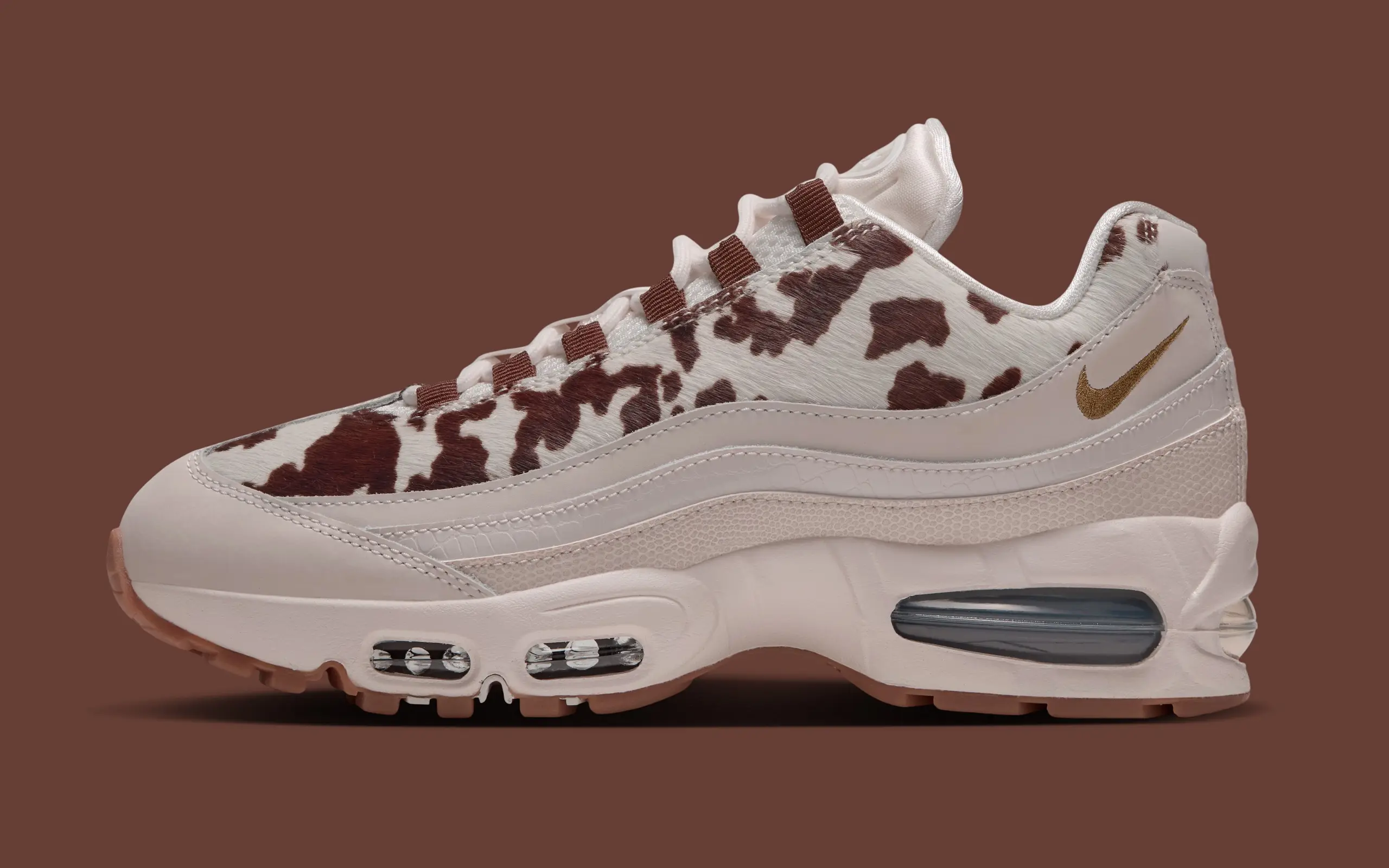 NIKE AIR MAX 95 BIG BUBBLE « COW PRINT » : L’IMPRIMÉ VACHE S’INVITE SUR L’ICÔNE DE NIKE