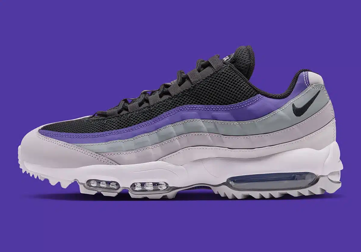 Nike Air Max 95 Golf « Dark Iris » : l’icône de Sergio Lozano passe du bitume au green