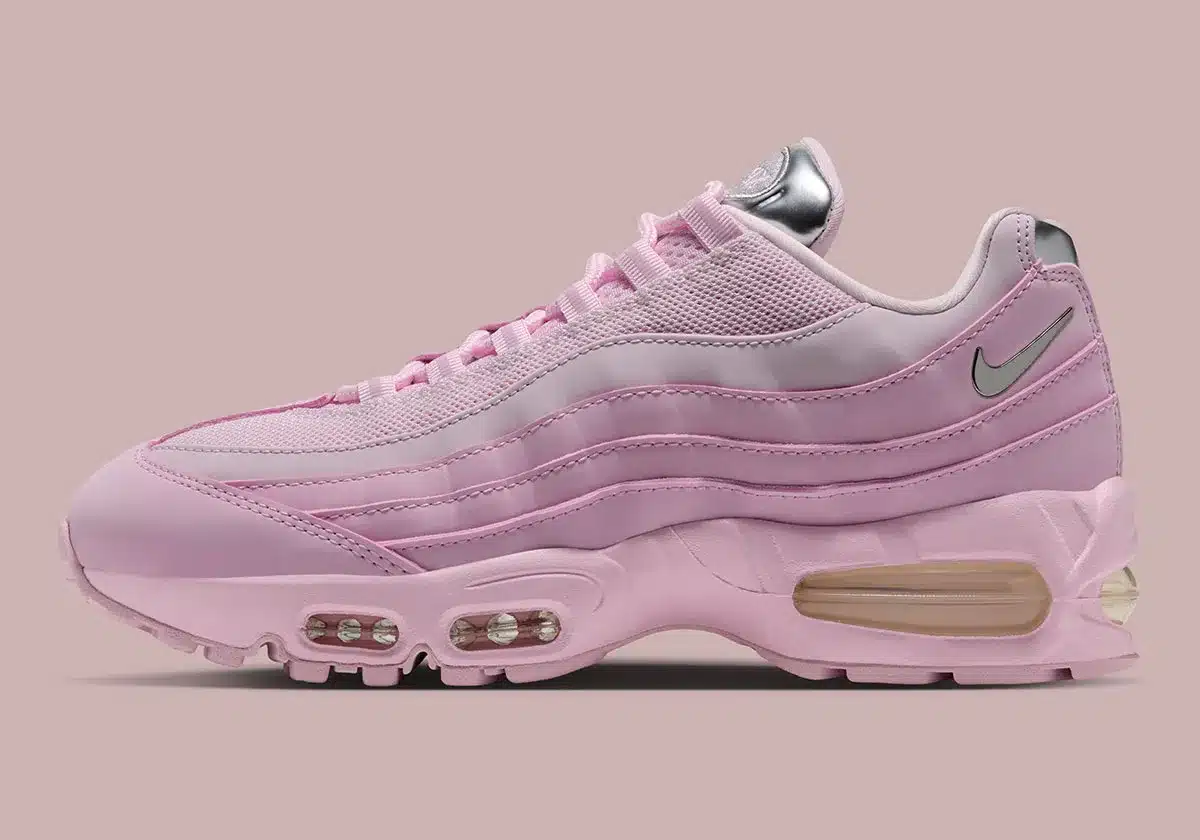 NIKE AIR MAX 95 « PINK FOAM/PEARL PINK » : UNE VERSION ROSE EN CUIR POUR FALL/WINTER 2026