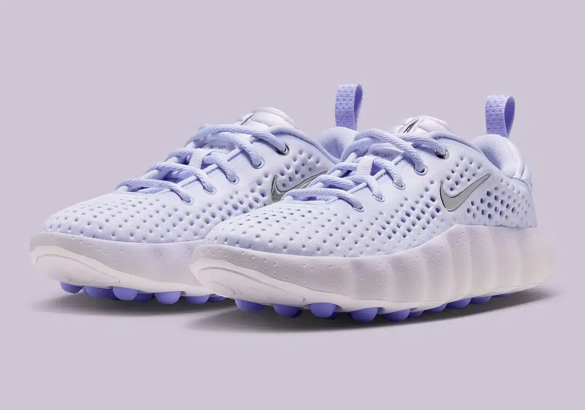 Nike Mind 002 « Palest Purple » : la sneaker sensorielle de Nike s’habille de violet