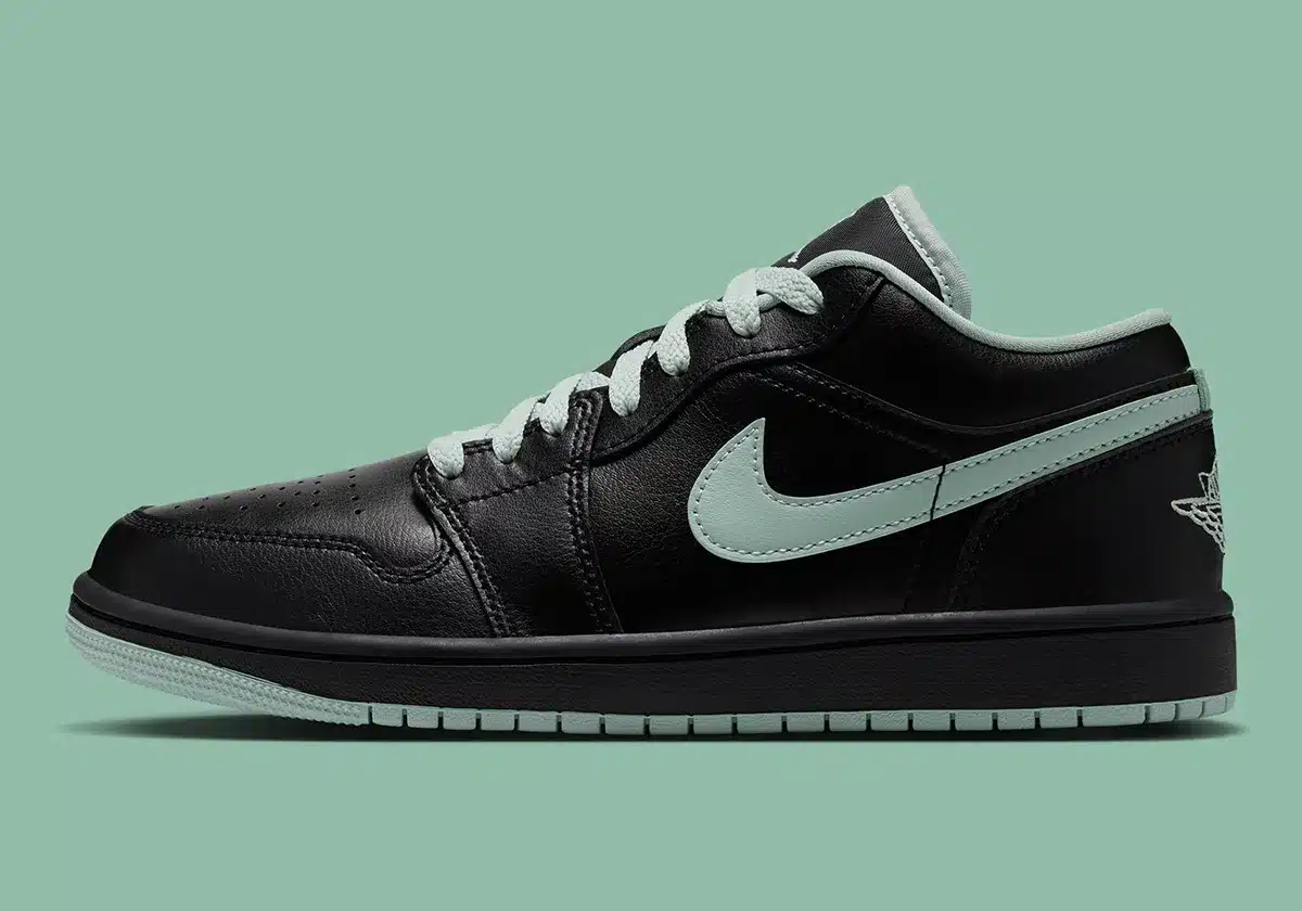 AIR JORDAN 1 LOW « BLACK/PISTACHIO FROST » : JORDAN BRAND MISE SUR LA SIMPLICITÉ