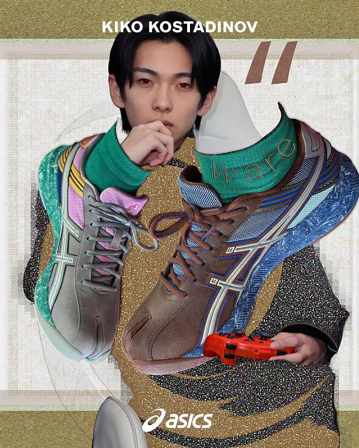 Kiko Kostadinov dévoile la mystérieuse « ASICS Tabi 4 » pour Fall/Winter 2026, photo 2