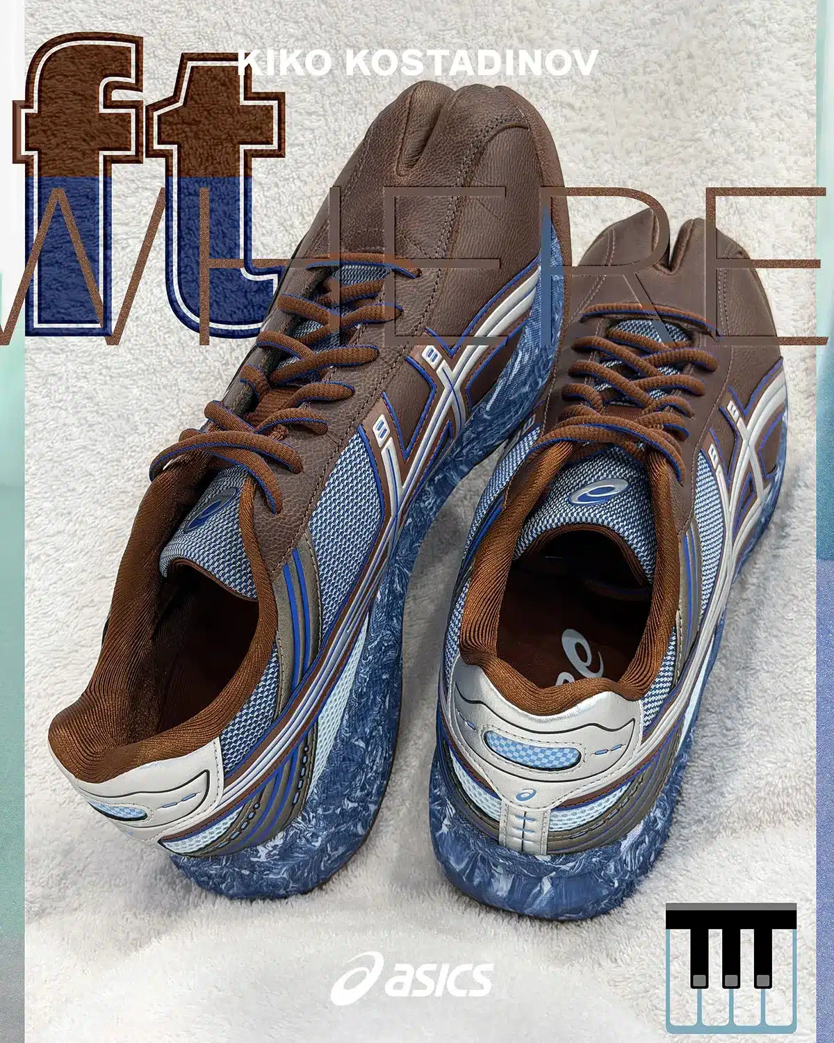 Kiko Kostadinov dévoile la mystérieuse « ASICS Tabi 4 » pour Fall/Winter 2026, photo 3