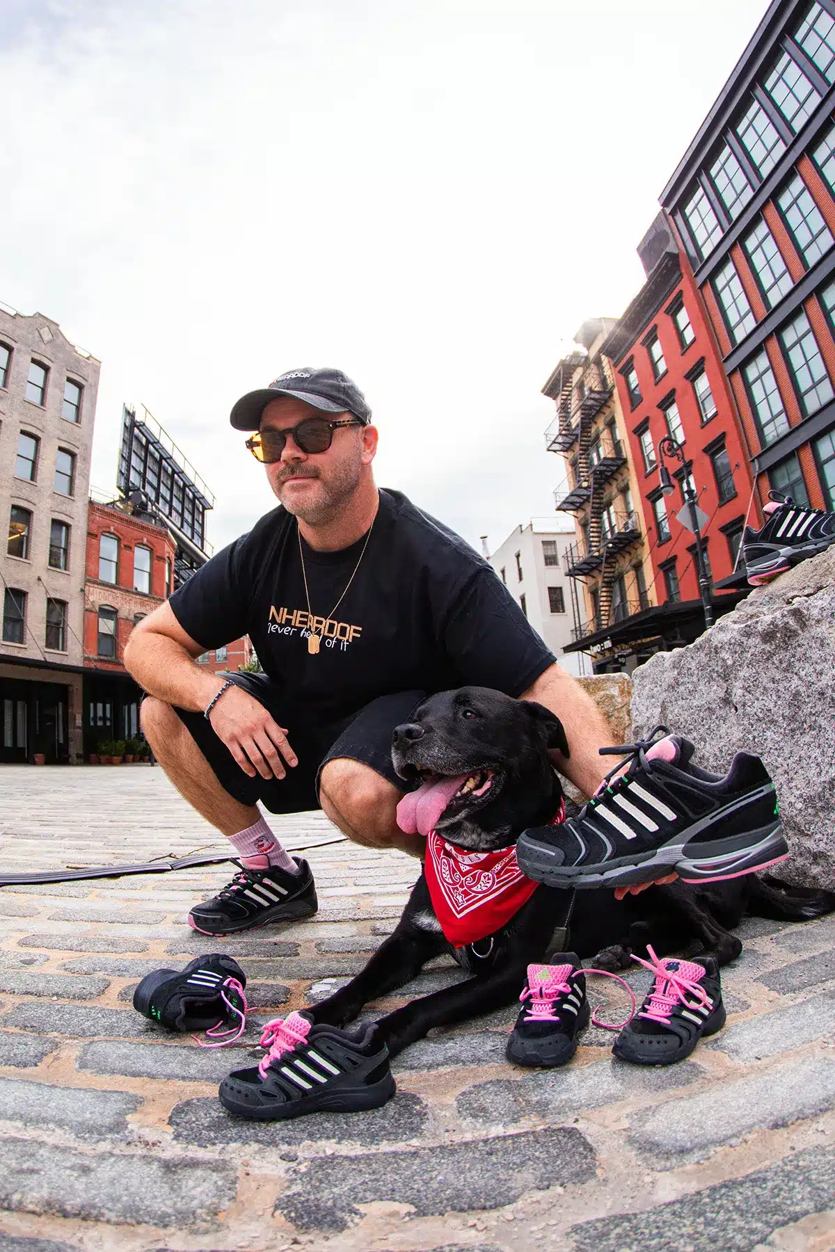 UNheardof x adidas AdiStar Control 5 « Doggy Runner » : une sneaker inspirée par Otto, le chien de Philip Lipschutz, photo 3