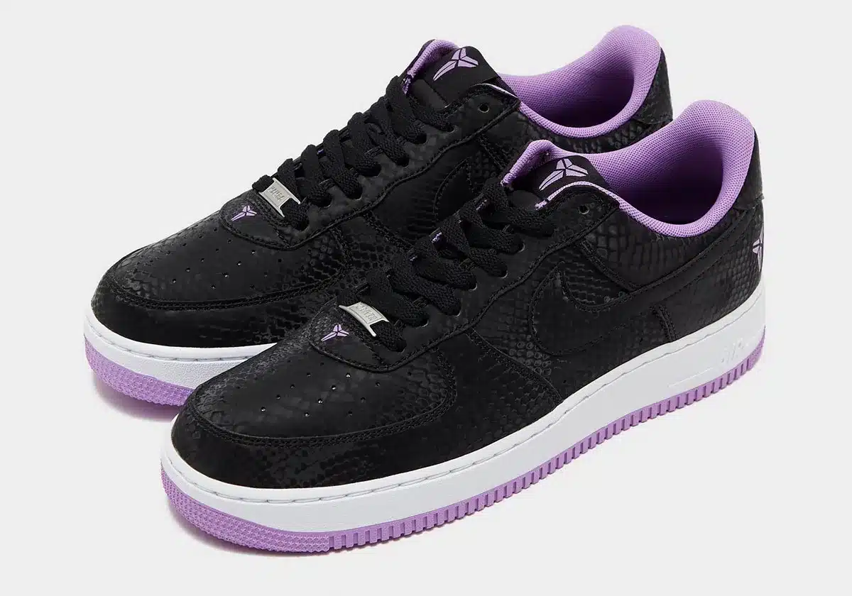 Kobe Bryant x Nike Air Force 1 Low « Purple Stardust » : l’héritage Black Mamba se poursuit sur un classique