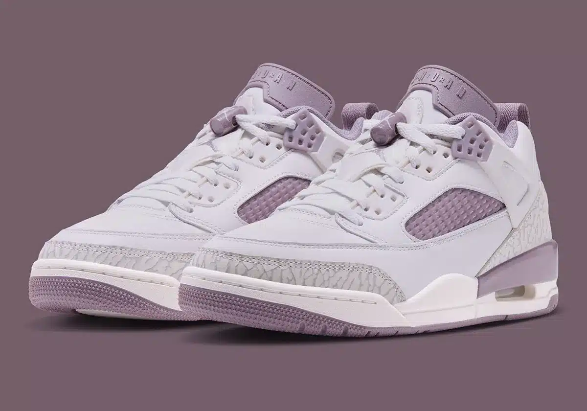 Jordan Spiz’ike Low « Swan » : des tons pastel pour adoucir l’hybride de Jordan Brand