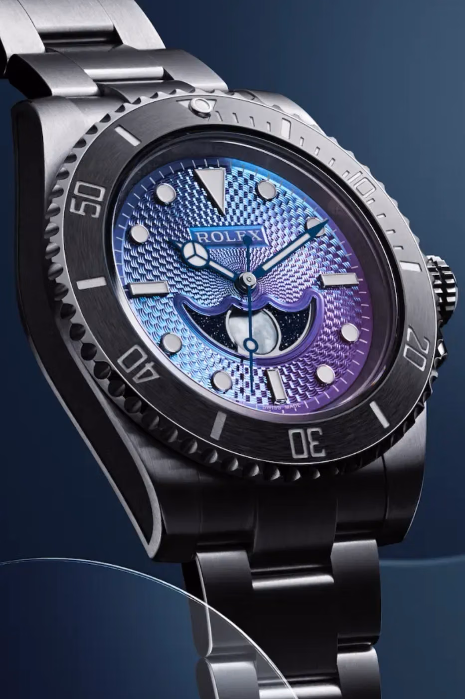 Artisans de Genève « Val Viola » : une Rolex Submariner transformée en paysage alpin miniature