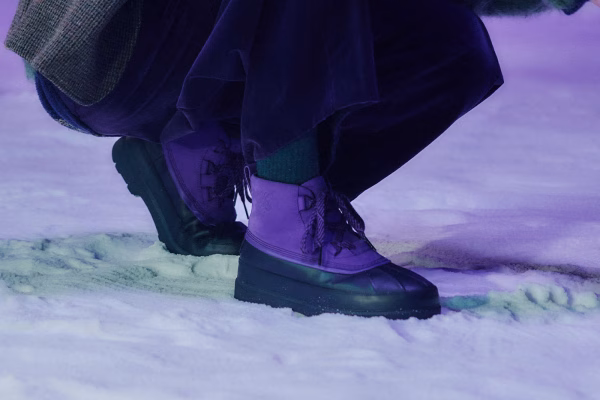 SOREL x NEEDLES : l’Ambler se pare de violet entre outdoor et mode japonaise, photo 5