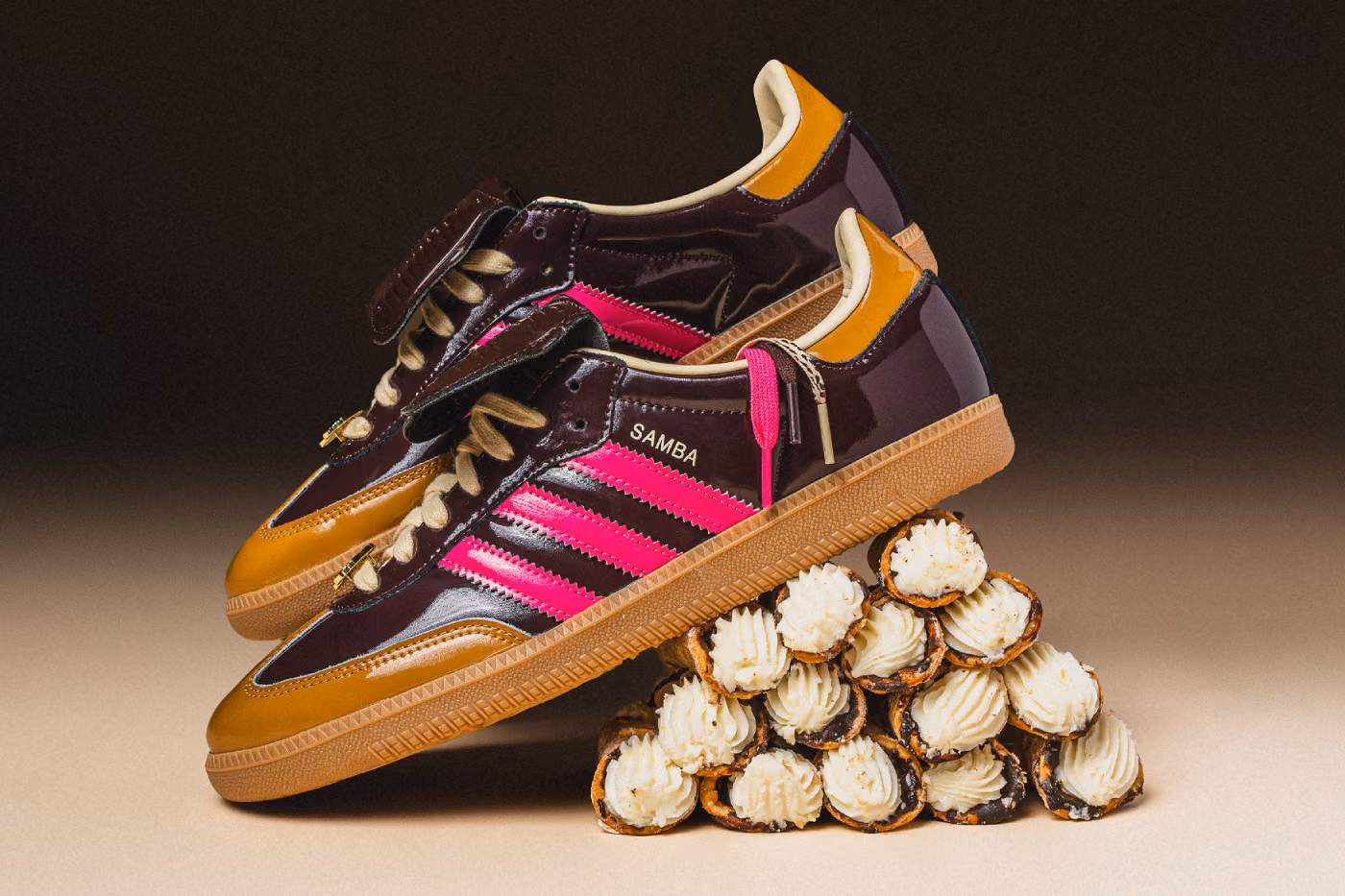 adidas x Asphalt Samba « Cannoli » : la pâtisserie new-yorkaise s’invite sur une édition limitée à 600 paires