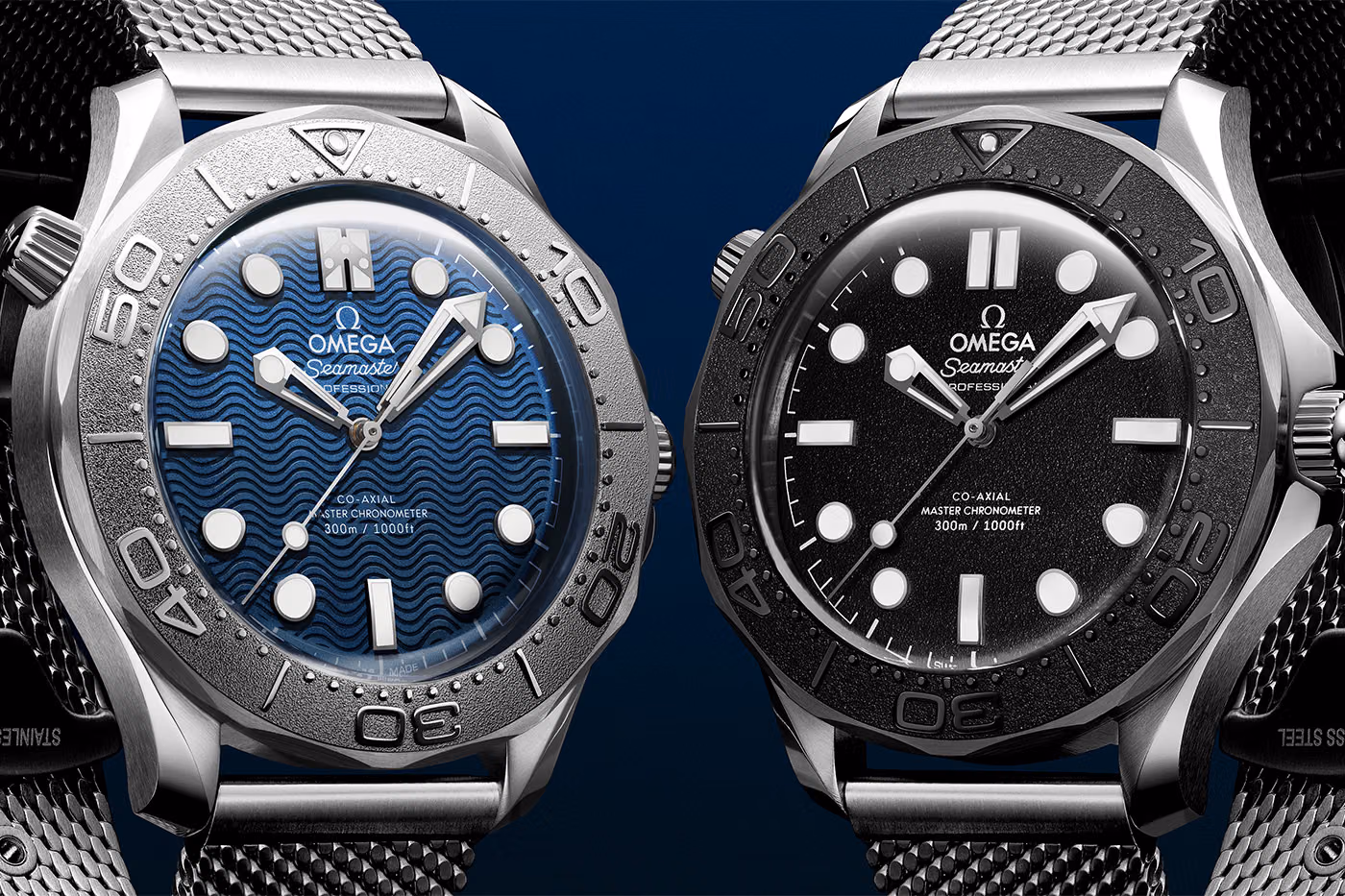 OMEGA SEAMASTER DIVER 300M JAMES BOND & SPECTRE : 007 ET SON ENNEMI RÉUNIS DANS UNE MÊME COLLECTION